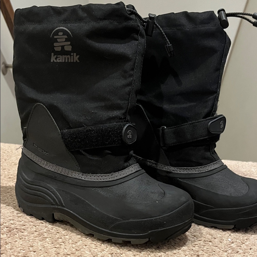 Kamik Black Snow Boots